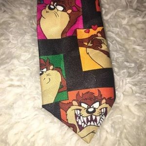 Vintage 1993 Looney Tunes TAZMANIAN DEVIL Tie